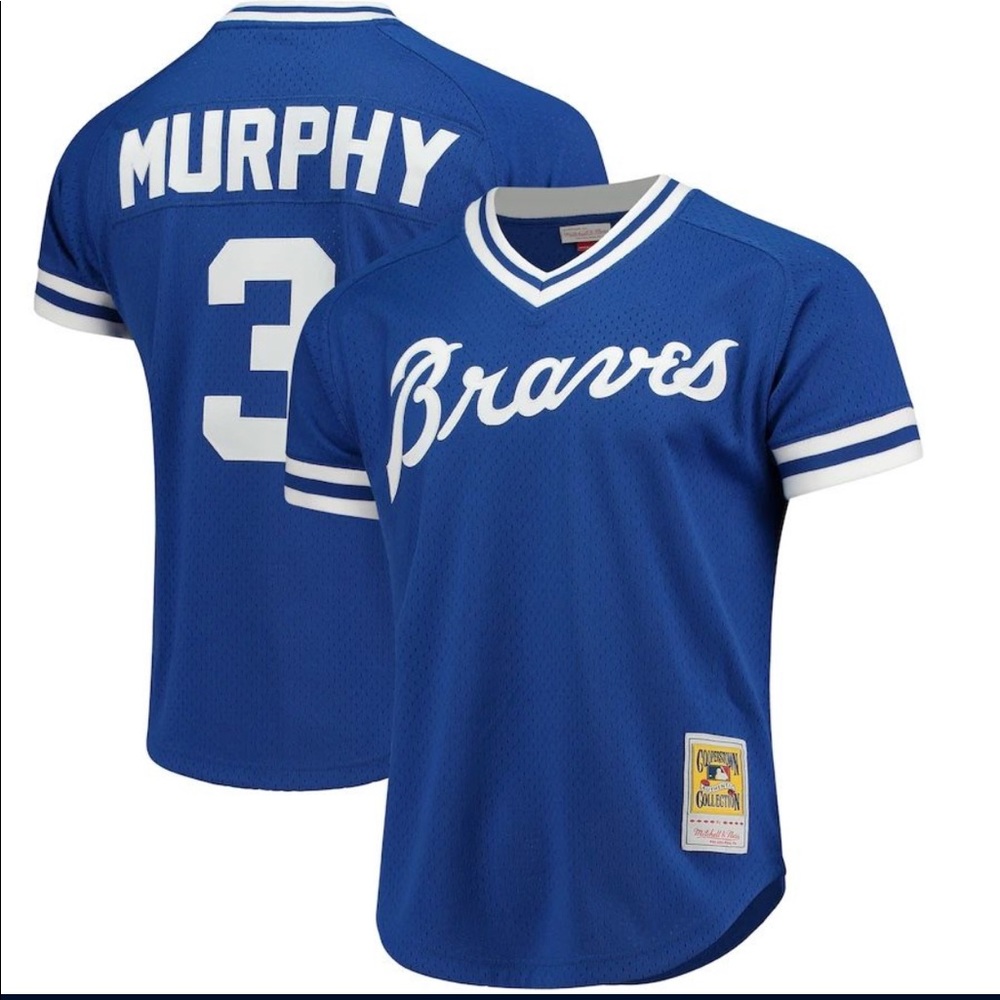 Mitchell & Ness retro braves jersey